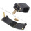 Saxophone Ligature Black PU Leather Metal Durable 8