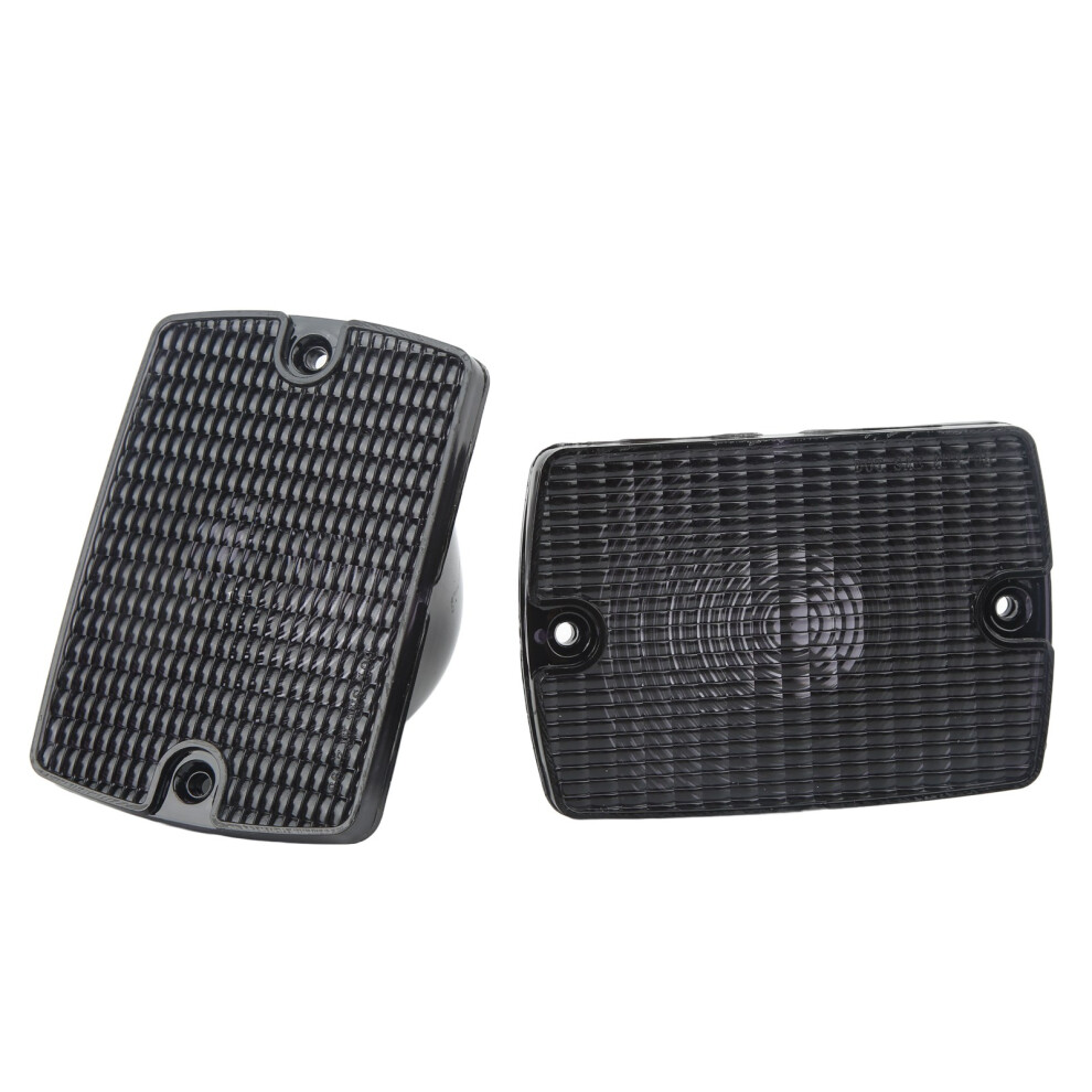 Jeep Wrangler Yj 1987-1995 Front Turn Signal Lens Replacement Black 7901339948694