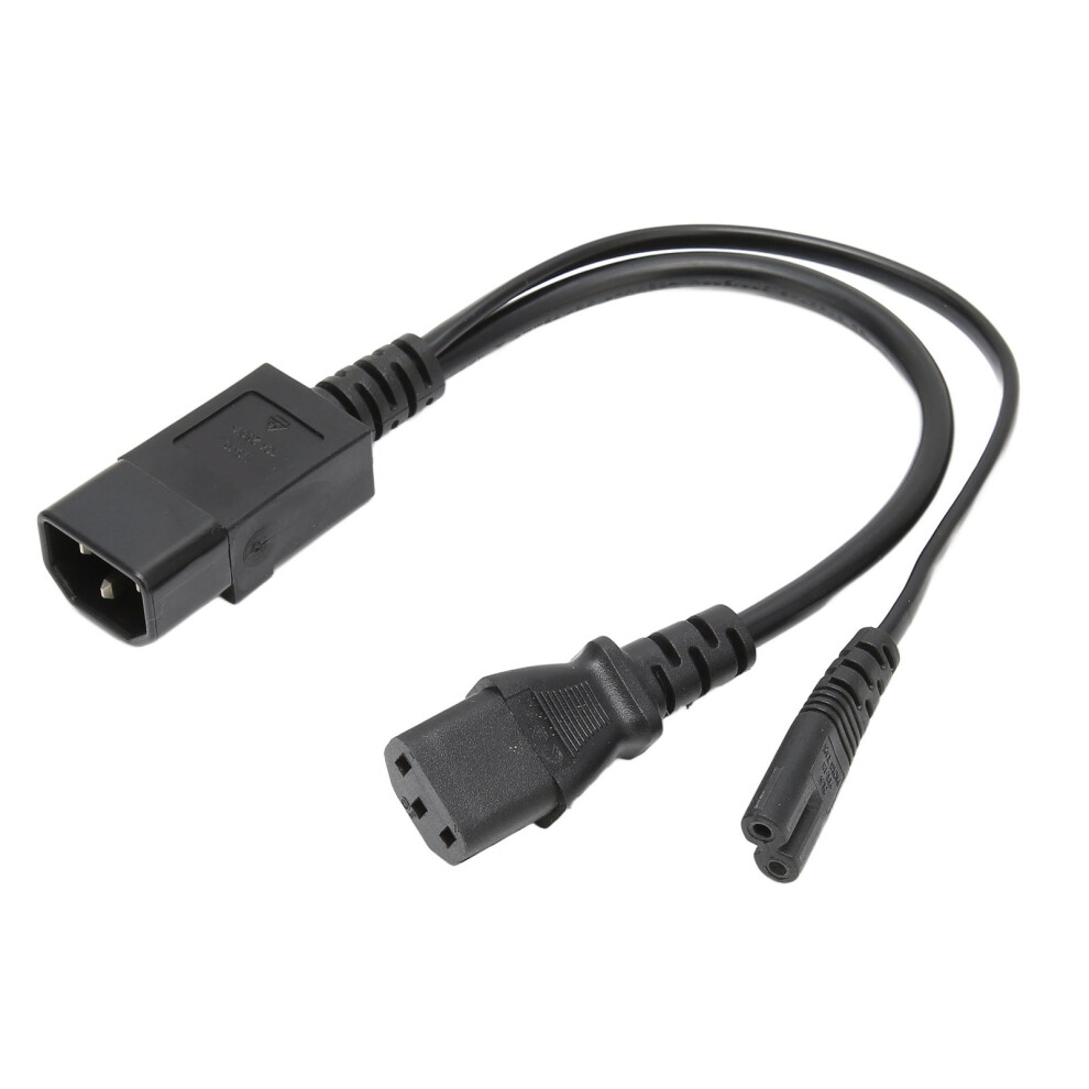 Waterproof Iec320 C14 To C13 C7 Power Cord 32Cm Splitter For Projectors 7681339948640
