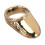 Engraved Copper Archery Thumb Ring with Anti-Lost Rope 22mm Size 13