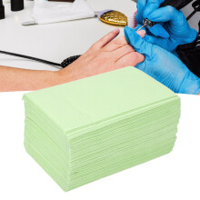 Mantel desechable para tatuajes 50 piezas verde 33.5x45cm