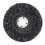 Black 3.9in Water-Resistant Paint Stripping Disc for Metal & Surface Cleaning 13