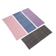 4 Stück Afrikanische Peeling-Netze Nylon Duschtücher Langes Netz Körperpeeling für den täglichen Gebrauch Blau Schwarz Pink Lila