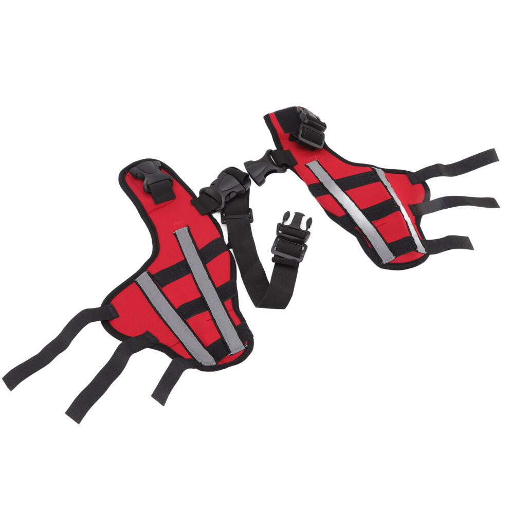 High Quality Neoprene Dog Leg Brace with Reflective Safety Strips XS