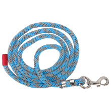 Nylon Horse Lead Rope 8.2ft Blue Grey Livestock Pet Traction