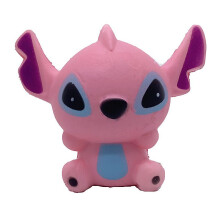 (Pink) Stitch Squeeze Toys Slow Rising Scented Reliever Squishy Antistress Fidget Toy