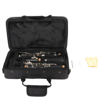 Clarinet Set 17 Key Wood Bb with Cleaning Cloth