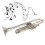 Standard Bb Trumpet with Silver Plated Mouthpiece 5
