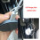 Audi 2pcs For Led Car Cup Bottle Holder Pad Mat Auto Lights Atmosphere Interior 9