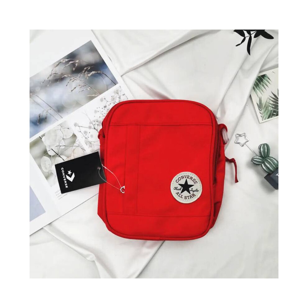 (Red) Crossbody Mens Converse Bag Shoulder Bag Handbag Sports Accessories Fashion