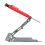 Multifunctional Aluminum Scribing Tool, Edge Ruler, Contour Gauge Gray/Red 12
