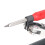 Multifunctional Aluminum Scribing Tool, Edge Ruler, Contour Gauge Gray/Red 7
