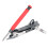 Multifunctional Aluminum Scribing Tool, Edge Ruler, Contour Gauge Gray/Red 16