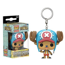 (Chopper) Piece One Funko Pop Keychain Chopper Law Minifigure Collections Fan Pendant Gift