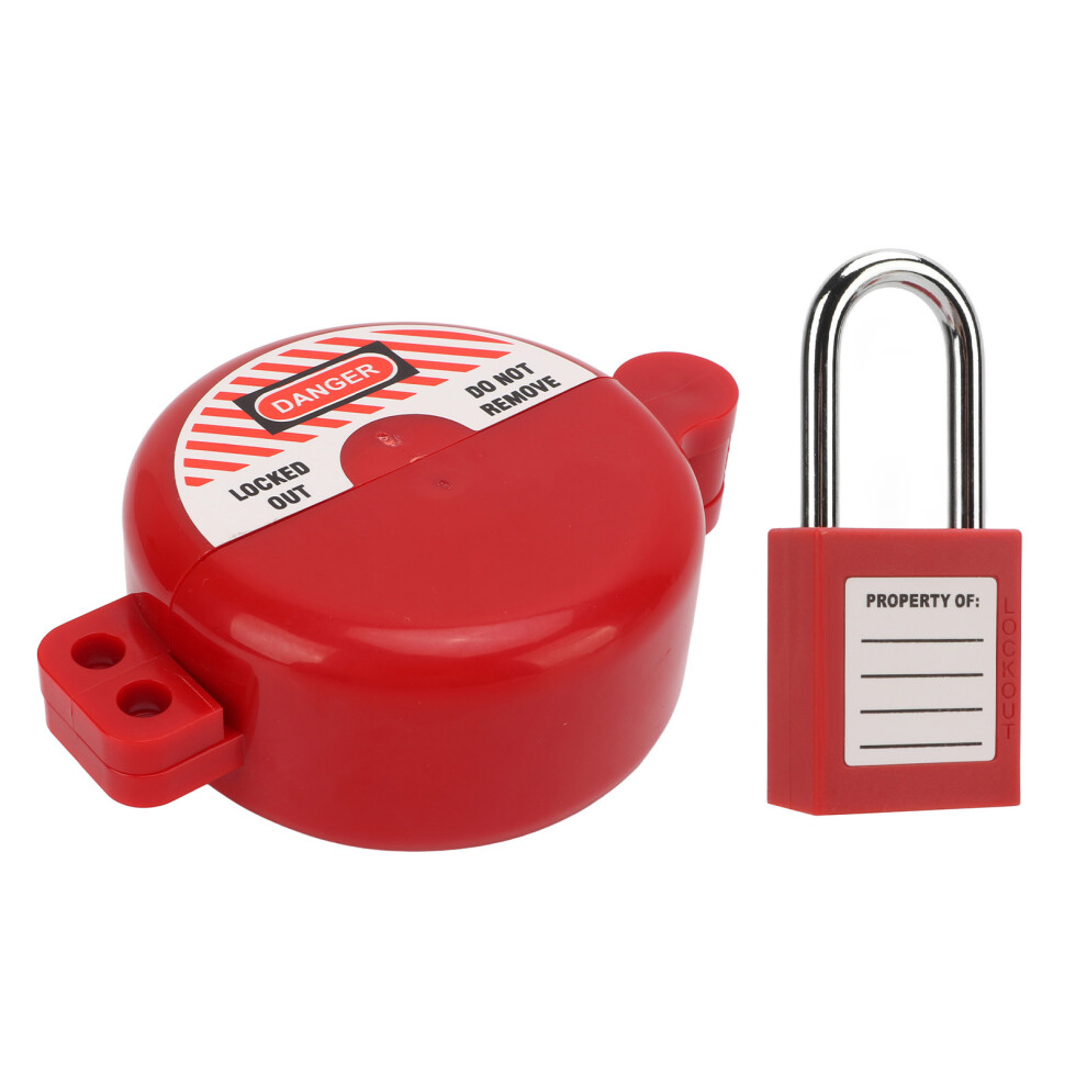 Safety Valve Lockout Tagout With Heatproof Padlock For Gas And Water 7901339966209