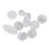 9Pcs Saxophone Button Set White Colour Sax Key 2