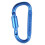 9er-Pack D-Ring-Karabiner mit Verriegelung 8,2  4,2 cm Silber 10
