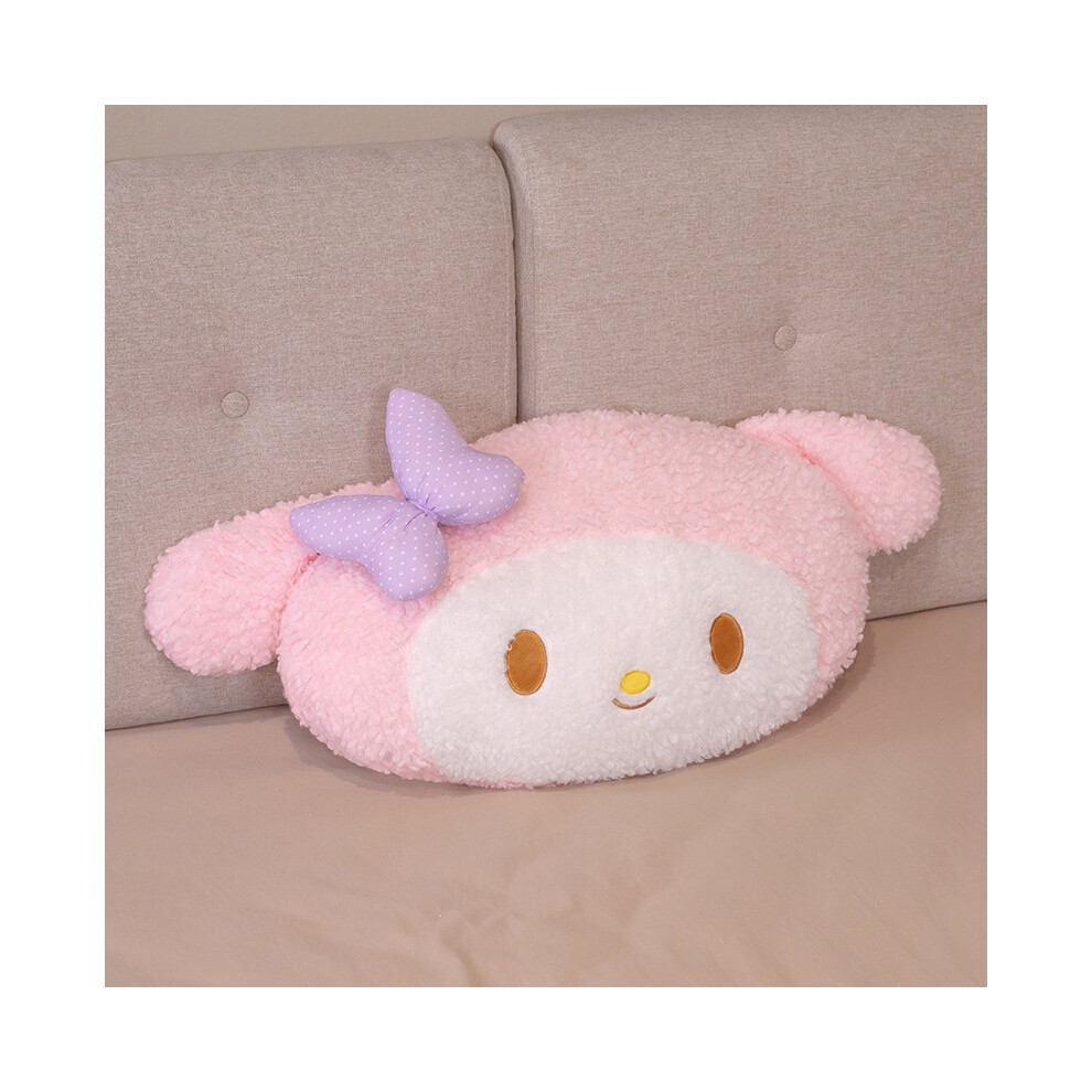 (Melody, 35cm/13.78in) Hello Sanrio Cushion Kitty Melody Badtzmaru Purin Keroppi Pillow Toy Gift Plush