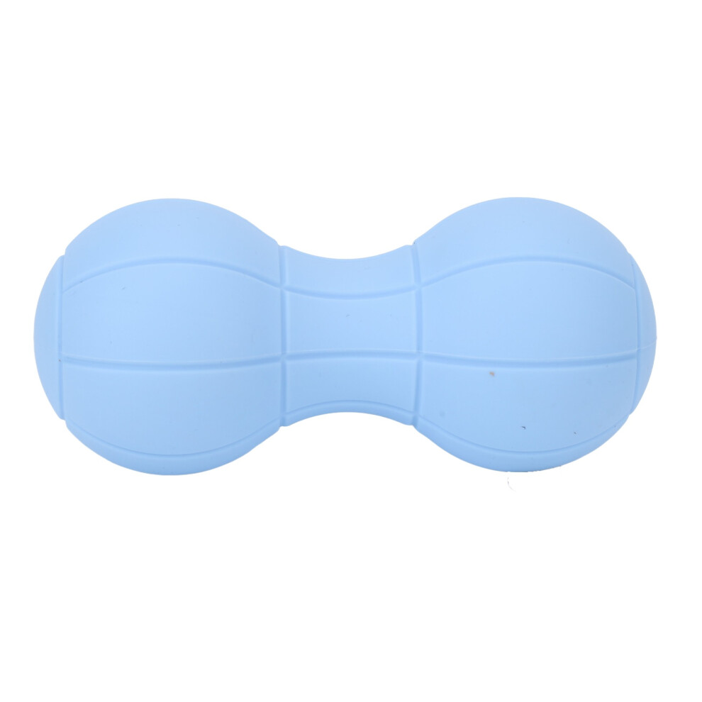 Blue Peanut Double Lacrosse Massage Ball, 146Cm, Silicone Deep Tissue