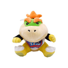 Bowser Baby Jr 7" Plush Super Mario Bros Little Buddy Toy Stuffed Doll Koopa