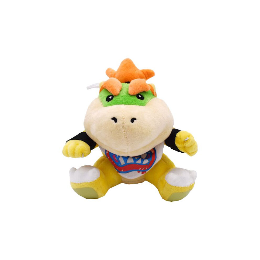 Bowser Baby Jr 7" Plush Super Mario Bros Little Buddy Toy Stuffed Doll Koopa