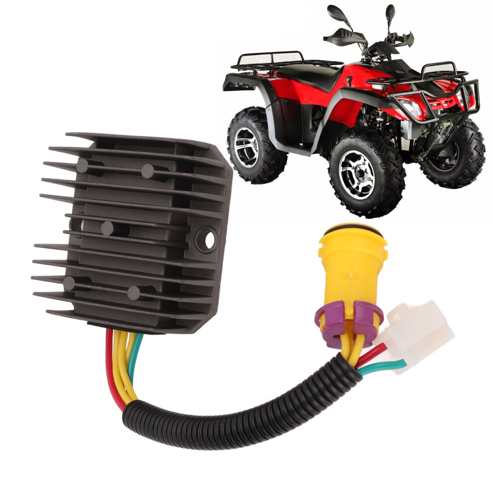 12V Waterproof Atv Regulator Rectifier For 300Cc D300 Fa Linhai 8731339969387