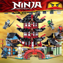 742 Teile Ninjago Tempel Baustein Spielzeug Figur Modell Kind Sammlung Geschenk Junge