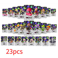 (S)23-teiliges komplettes Set Splatoon3 Amiibo Switch Spiel Requisiten Linkage Karte Induktion Ncf