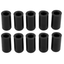 10er-Pack Silikon-Vakuumschlauch-Endkappen für Auto-Ansaugung, 8 mm, Schwarz, Universal