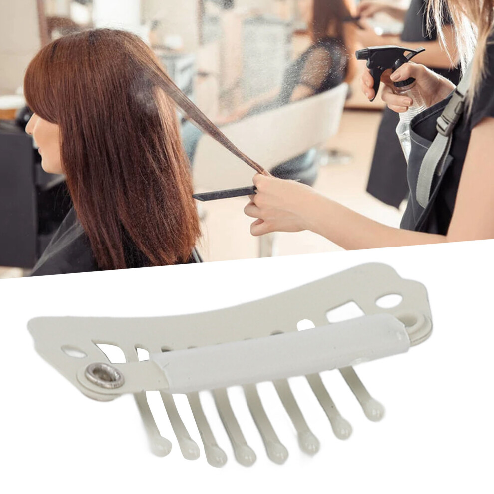 Unisex Cream 50Pcs Stainless Steel Wig Clips 1.1In Beige For Hair Extensions & Wigs