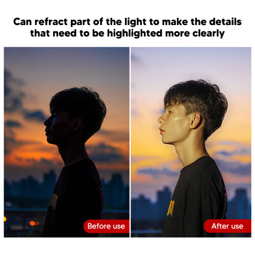 Silver White 2-in-1 Reflector Portable 30cm Photography Lighting Diffuser 2