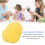 Yellow Wool Yarn: Ideal for Beginner DIY Doll Projects 100g Extensible 6