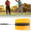 Yellow Color Golf Wind Swing Fan Resistance 12