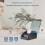58mm USB Thermal Receipt Printer ESC/POS Compatible for iOS Android Windows 8