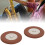 25pcs Multi Size Sax Leather Pads Replacement Set 4