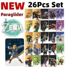 (26Pcs S)The Legend Of Zelda Tears Of The Kingdom Amiibo Game Card Switch Neu Waffe Ns