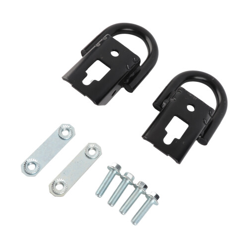 2pcs Car Tow Hooks Fl3z‑17a954‑c Chrome Plated 2