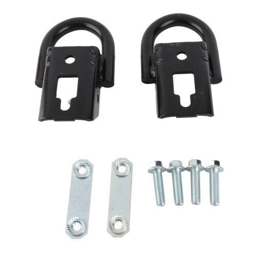 2pcs Car Tow Hooks Fl3z‑17a954‑c Chrome Plated