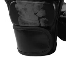 Halbfinger-Sporthandschuhe ergonomische PU-Leder Schlägerhandschuhe Fitnesshandschuhe für Sandsäcke