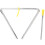 High Grade Musical Triangle 6in Steel Instrument 10