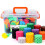 (500 Pcs)Schneeflocke Bausteine Lernspielzeug Kunststoffmaterialien Geschenke Kinder 9