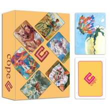 (Cope)Oh Card Tahdoo Serie Abstraktes Projektiertes Bild Portrait Brettspiel Karten Spielzeug