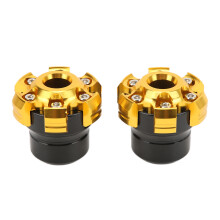 2pcs Wheel Fork Axle Slider Crash Falling