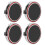 4PCS Car Wheel Centre Cap Cover Waterproof 3