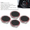4PCS Car Wheel Centre Cap Cover Waterproof 14