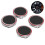 4PCS Car Wheel Centre Cap Cover Waterproof 12