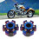 Pair of Motorcycle Wheel Front Fork Frame Slider 10