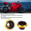 2 Pcs Universal Motorcycle Wheel Fork Frame 15