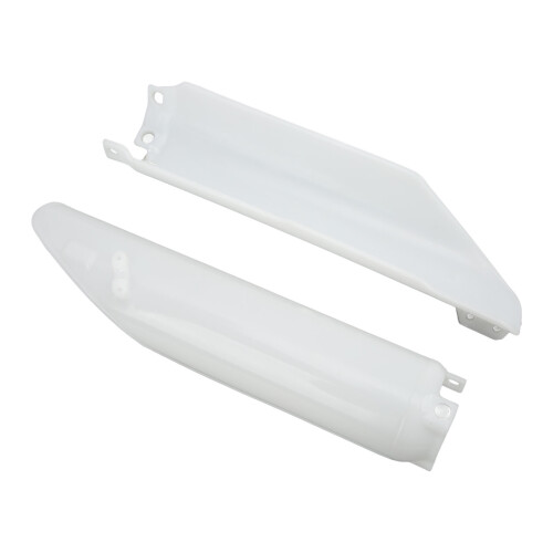 2 piezas protector de horquilla ABS negro CR125R/CR250R