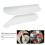 2 piezas protector de horquilla ABS negro CR125R/CR250R 8